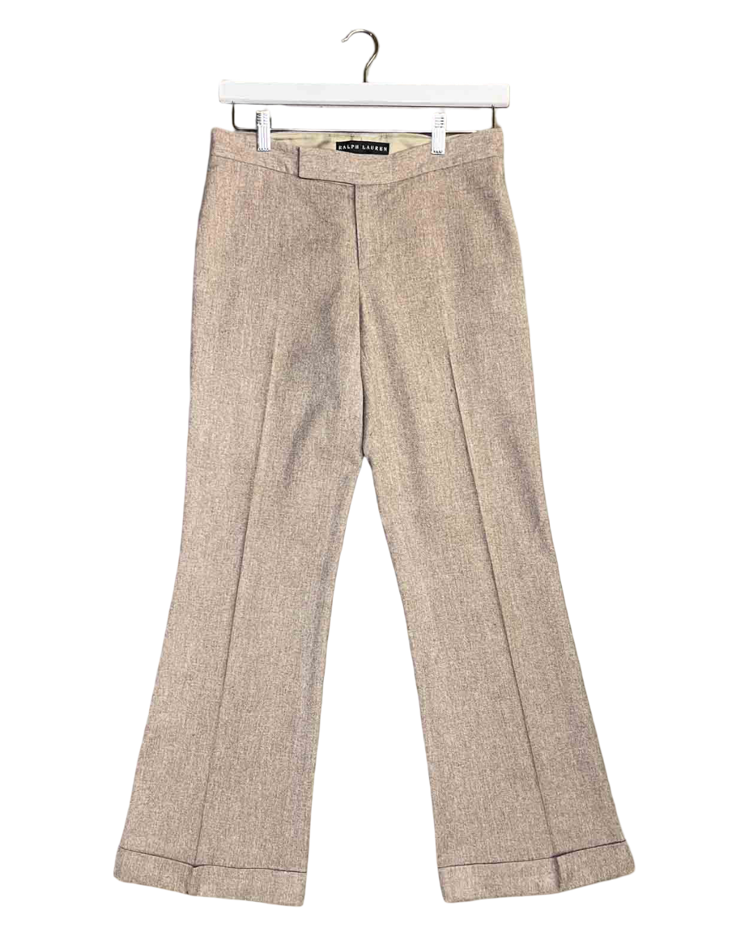 Size S | Ralph Lauren Beige Wool Blend Trousers