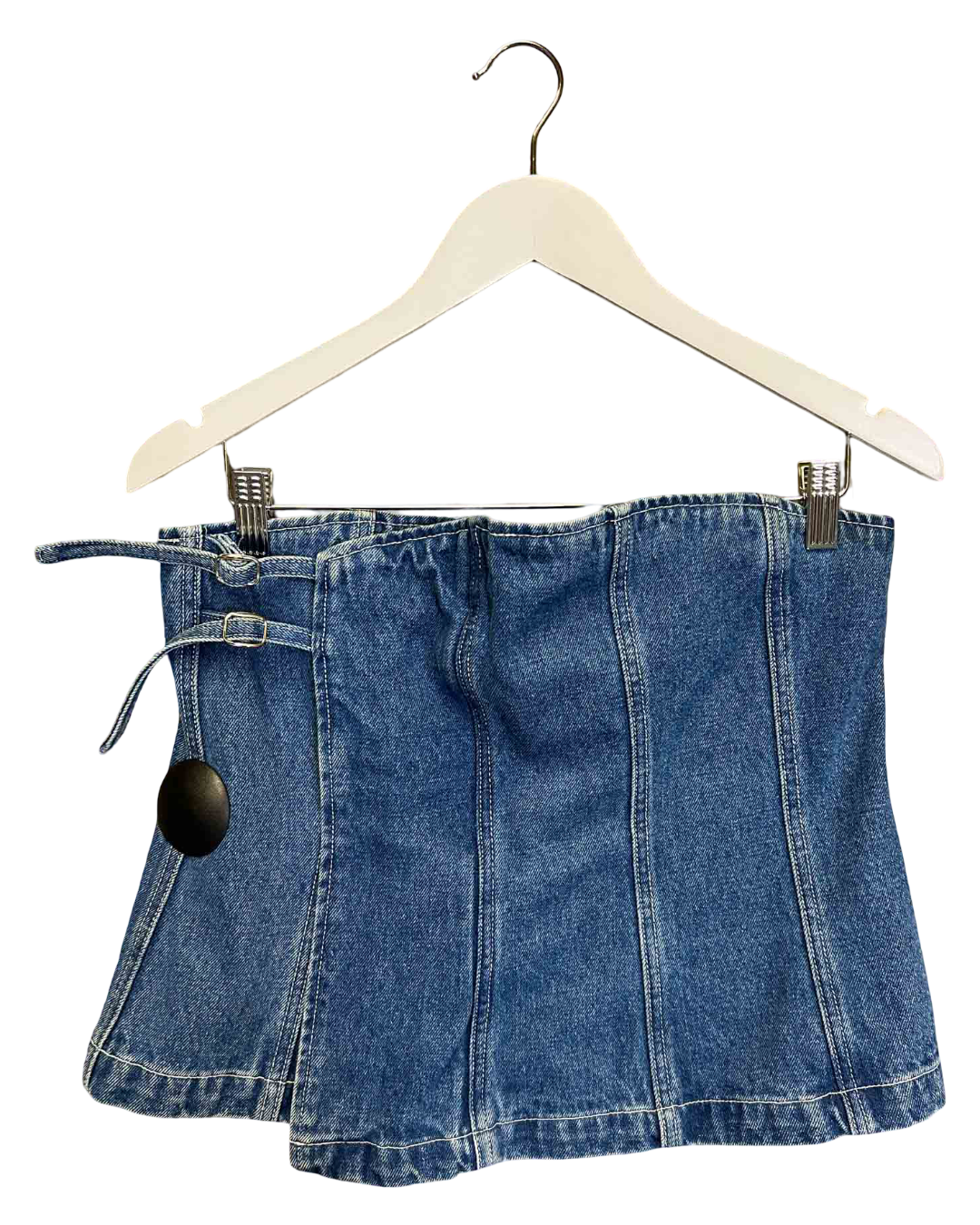 Size 12 (L) |  Wynn Hamlyn Denim Bustier Top