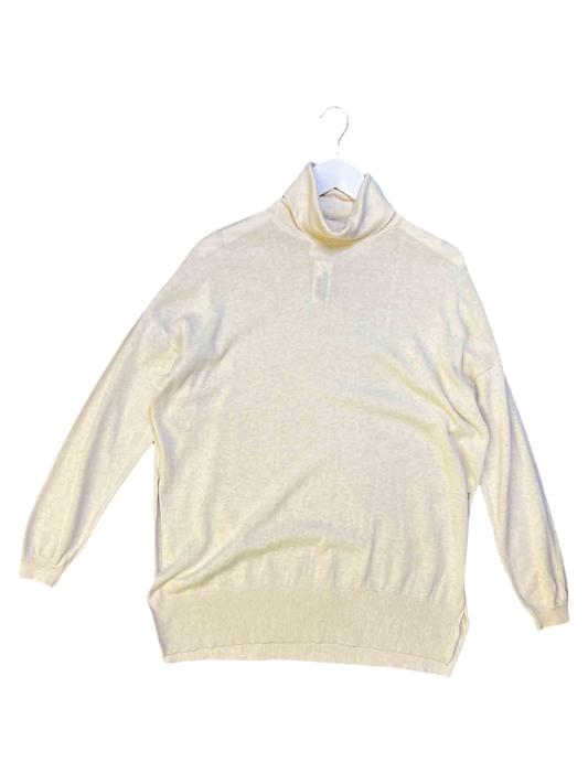 Size XS | Kowtow Beige Organic Cotton Oversized Jumper