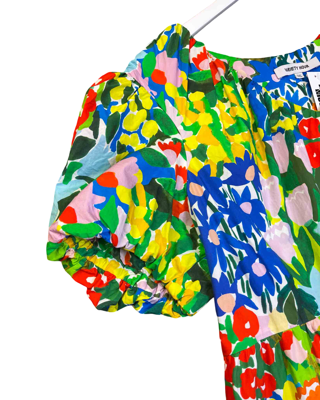 Size 3XL | Variety Hour Floral Maxi Dress