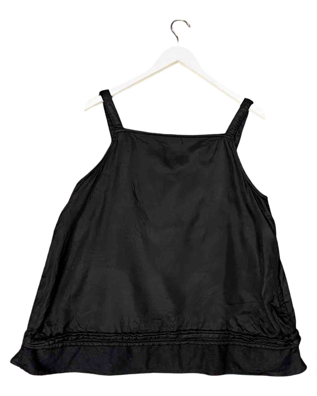 Size L | Krista Larson Black Silky Cami Top