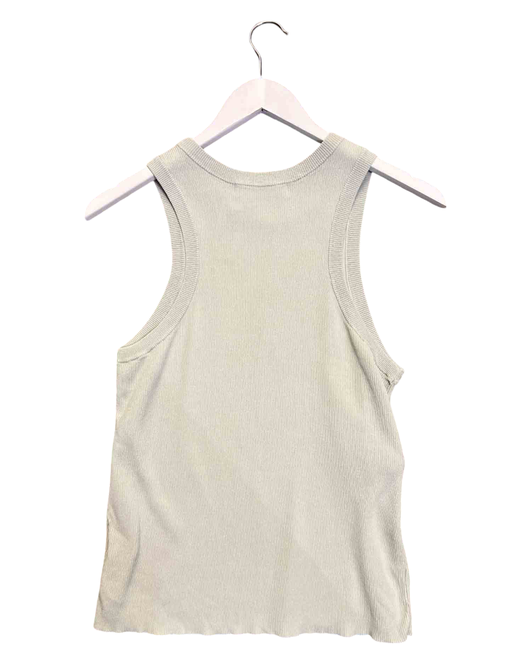 Size L | Kloke Ribbed Light Sage Tank Top