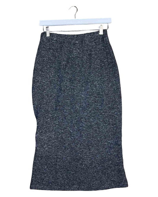 Size S | ESS Laboratory Fuzzy Cotton Knit Midi Skirt