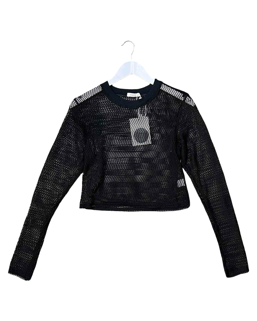 Size 3 (L) | Bassike Mesh Baby Long-Sleeve Top NWT