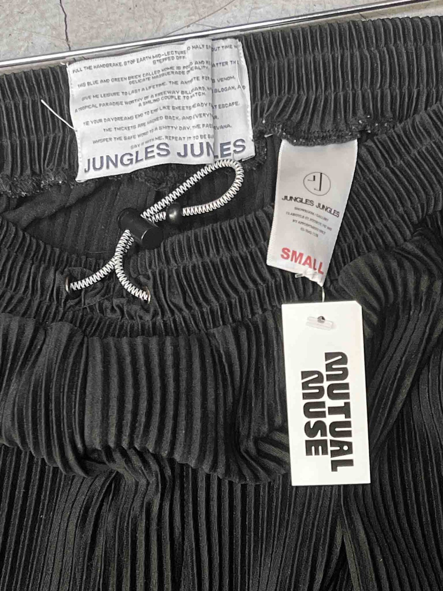 Size S | Jungles Jungles Pleated Tracksuit Pants