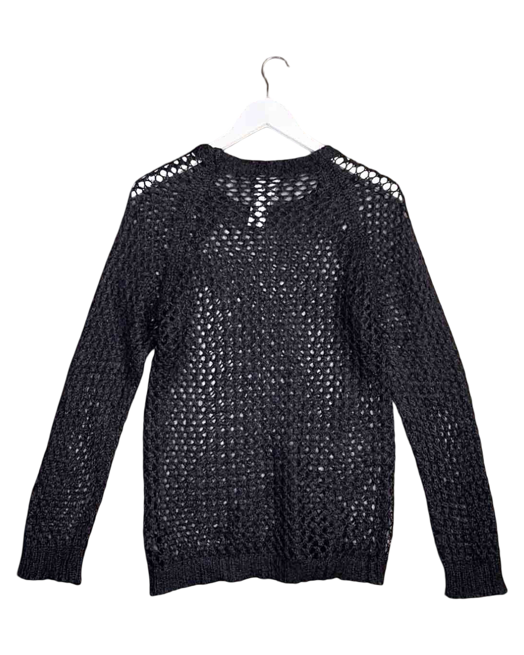 Size 3 (L) | Isabel Marant Étoile Mesh Mohair Blend Knit Jumper