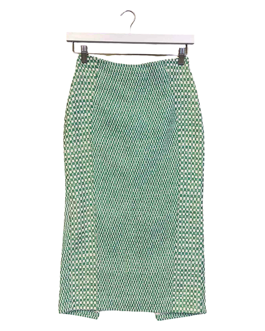 Size 8 (S) | Easton Pearson Houndstooth Pencil Skirt