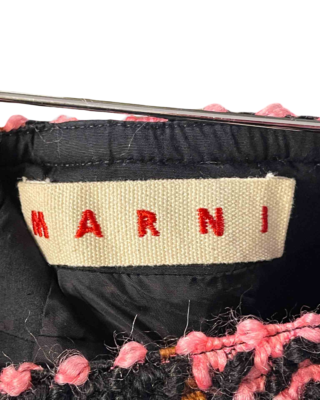 Size IT 40 (S) | Marni Houndstooth Tweed Mini Skirt