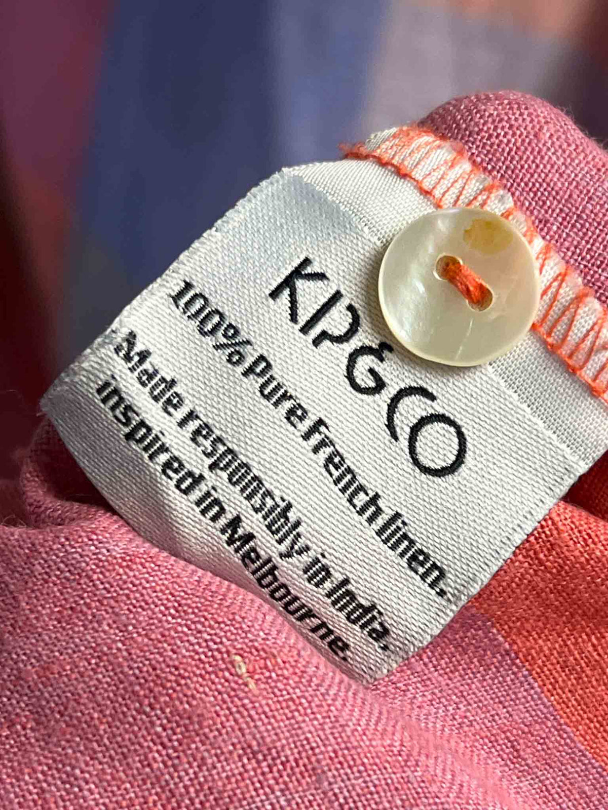 Size 14 (XL) | Kip & Co French Linen Button Up Shirt