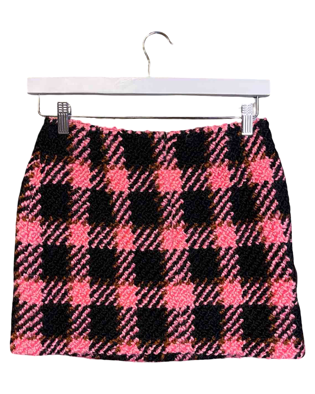 Size IT 40 (S) | Marni Houndstooth Tweed Mini Skirt