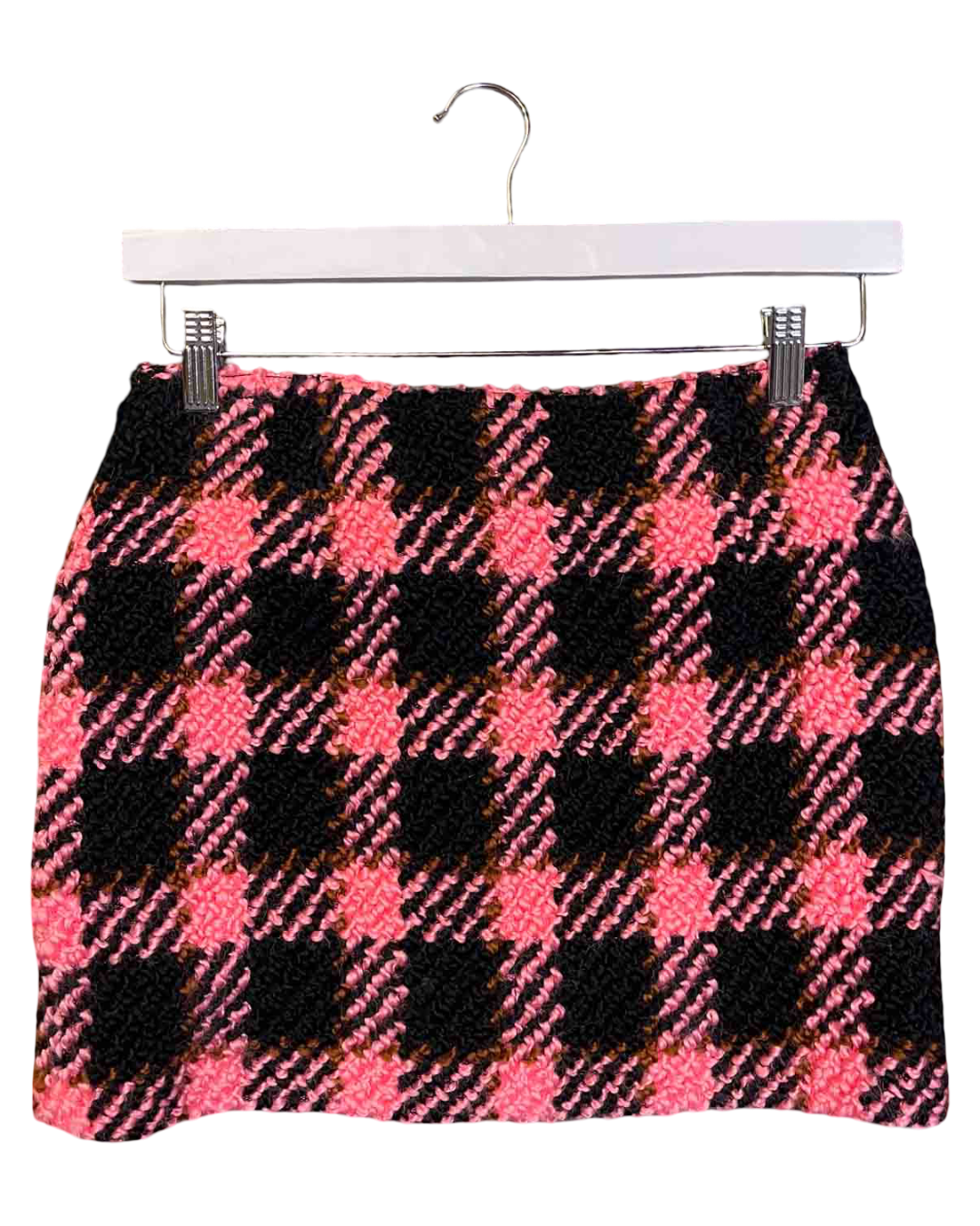 Size IT 40 (S) | Marni Houndstooth Tweed Mini Skirt