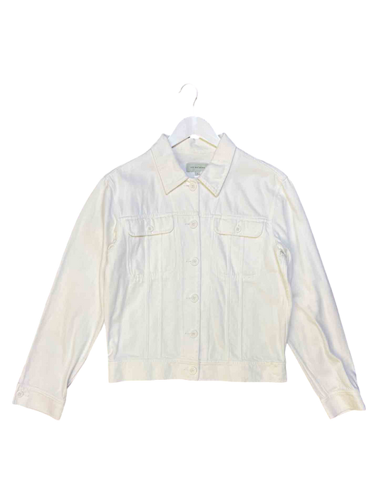 Size 1 (S) | Lee Matthews White Cotton Heavyweight OuterShirt