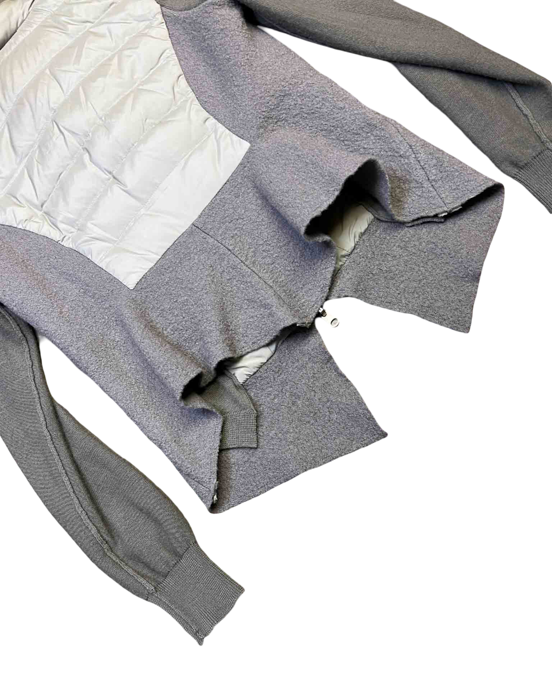 Size S | JNBY Hybrid Knit Puffer Cardigan