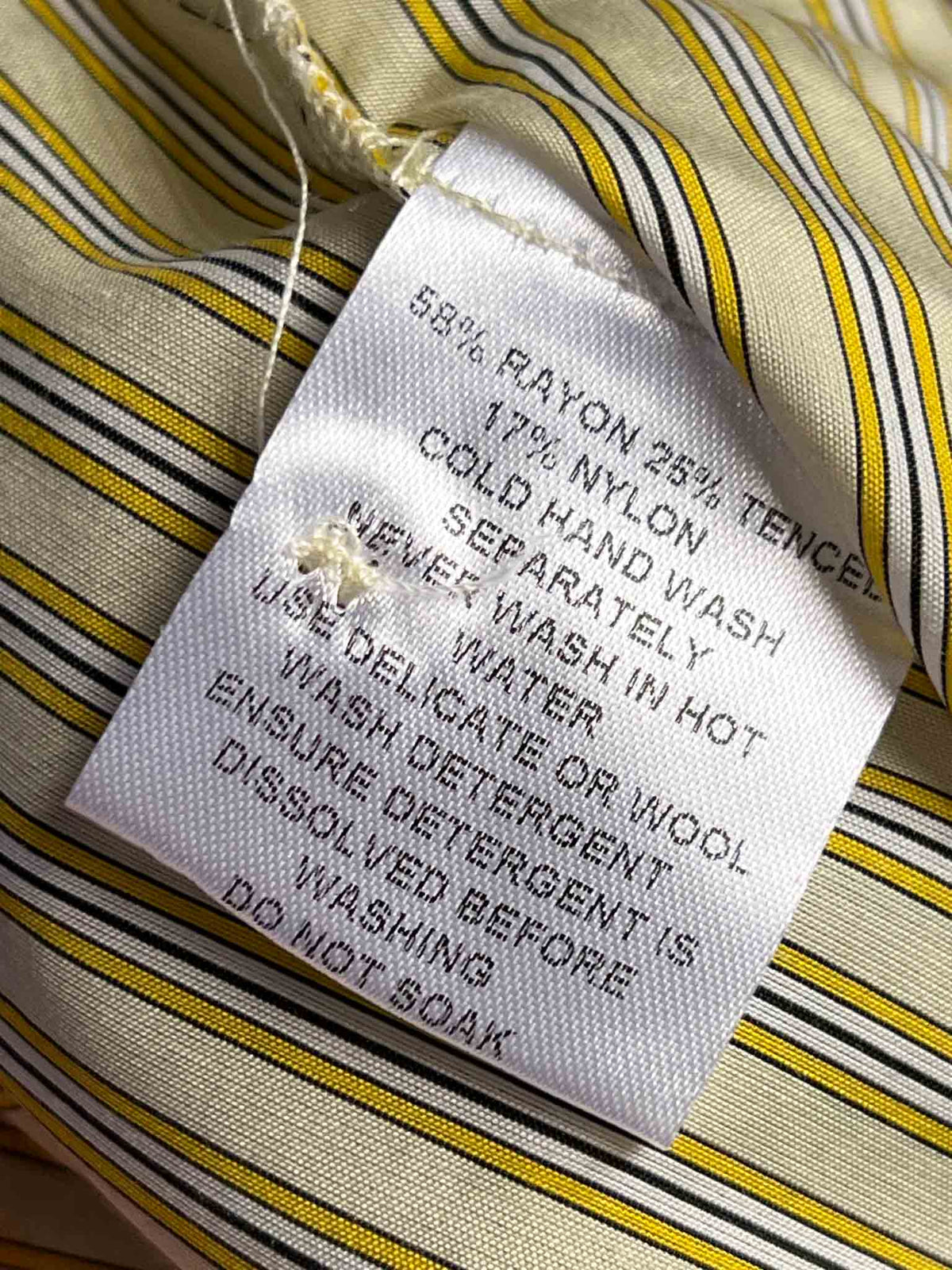 Size XL | Alpha60 Striped Button Up Shirt With Tags