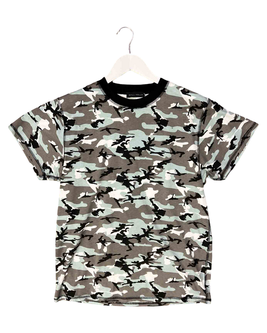 Size L | Still Kelly Camo Baby T-Shirt