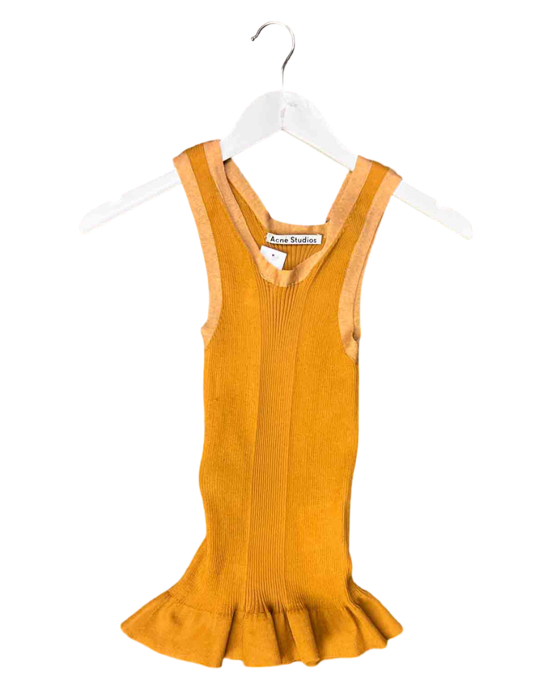 Size XS | Acne Studios Toffee Peplum Top