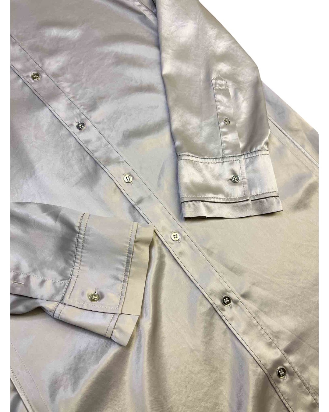 Size 38 (M) | Acne Studios Silky Long-Sleeve Shirt Dress