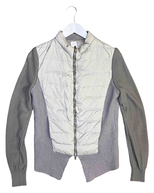 Size S | JNBY Hybrid Knit Puffer Cardigan