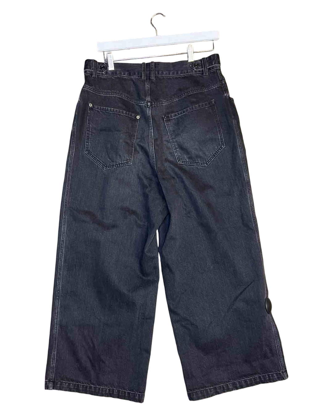 Size 30 | Juun.J Black Baggy Low Rise Jeans