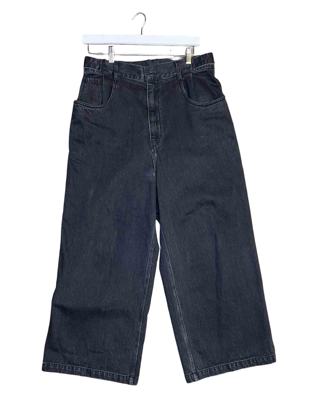 Size 30 | Juun.J Black Baggy Low Rise Jeans