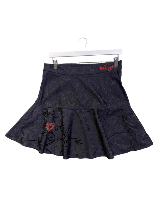 Size M | Desigual Lace Flare Skirt