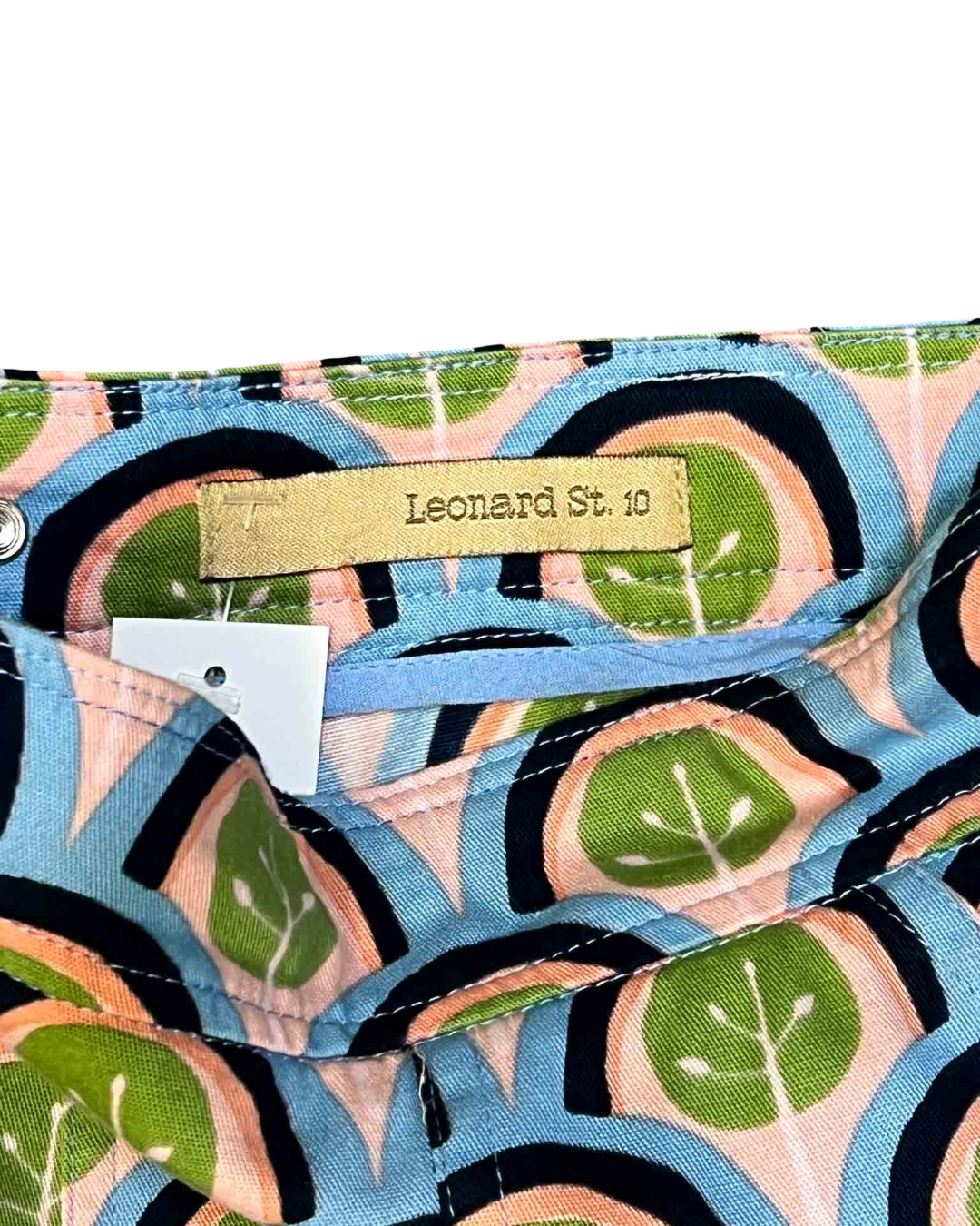 Size 10 (M) | Leonard St Rainbow Tree Cropped Pants