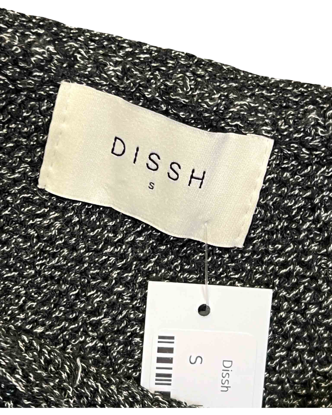 Size S | Dissh Black Marle Knit Vest