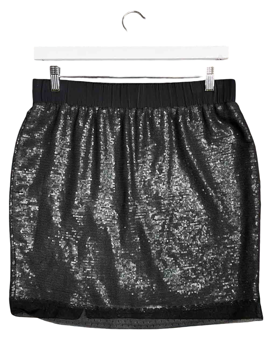 Size M | Diane von Furstenberg Silk Sequin Mini Skirt