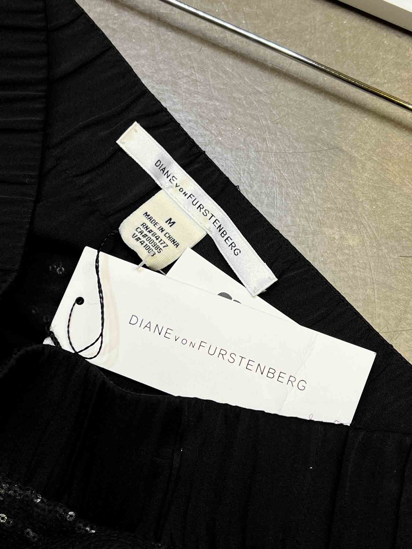 Size M | Diane von Furstenberg Silk Sequin Mini Skirt