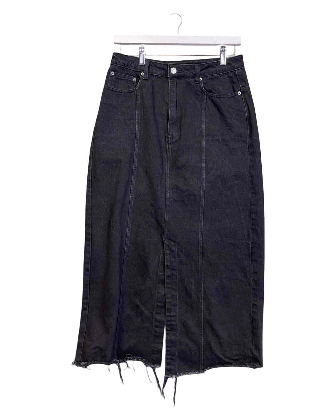 Size M | Alpha60 Denim Midi Skirt