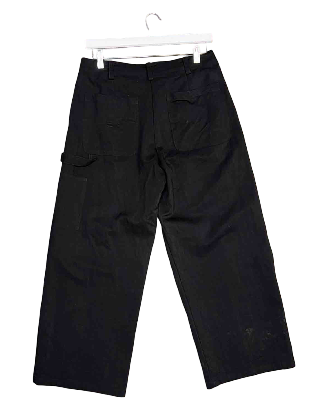 Size 10 (M) | Jac + Jack Black Wide Leg Pants