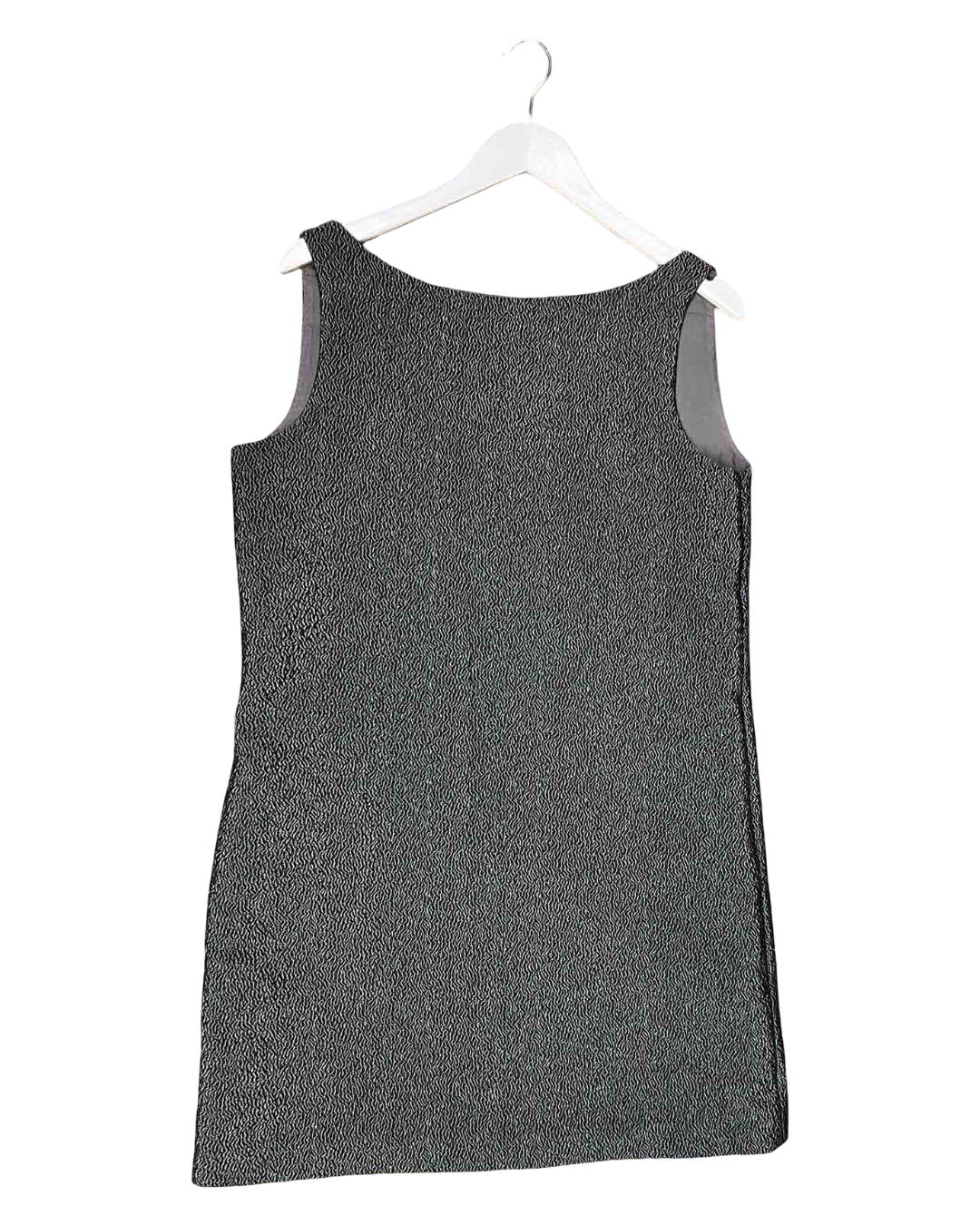 Size 48 (M) | Moschino Boatneck Ripple Mini Dress