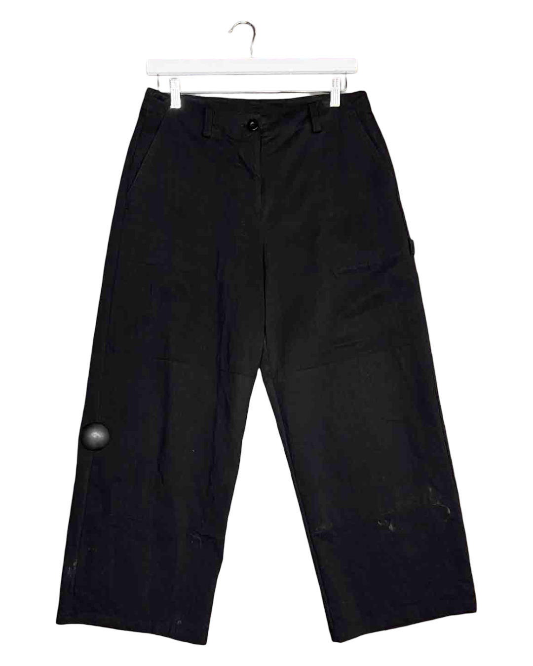 Size 10 (M) | Jac + Jack Black Wide Leg Pants