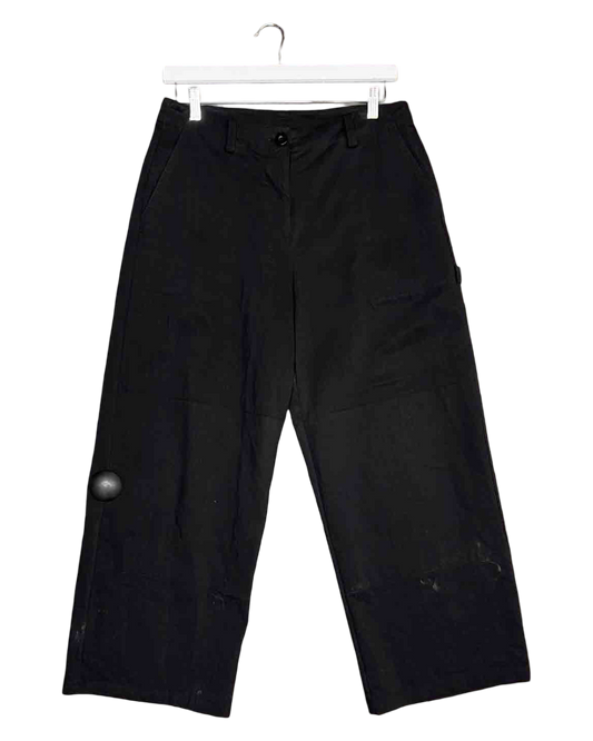 Size 10 (M) | Jac + Jack Black Wide Leg Pants