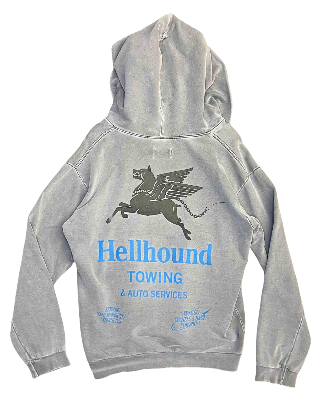 Size XL | Honour the Gift Hellhound Towling Hoodie