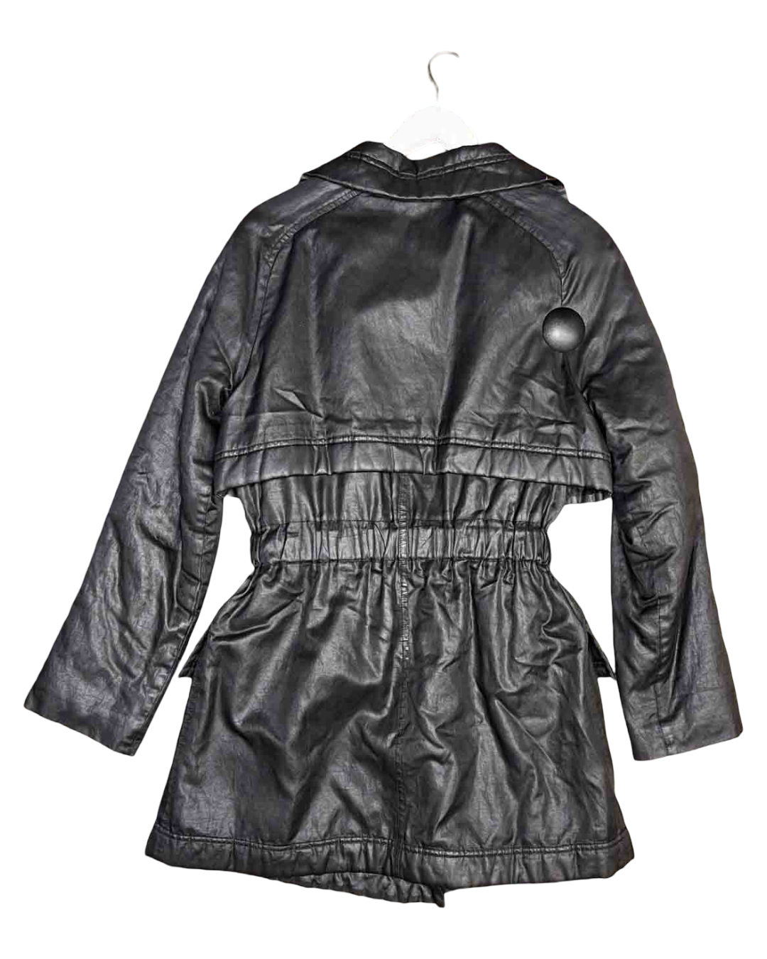 Size 40 (M) | Annette Görtz Chocolate Belted Puffer Coat