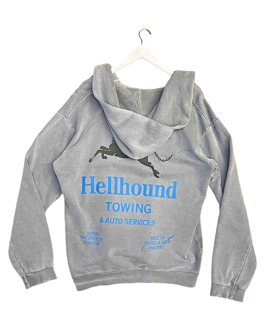 Size XL | Honour the Gift Hellhound Towling Hoodie