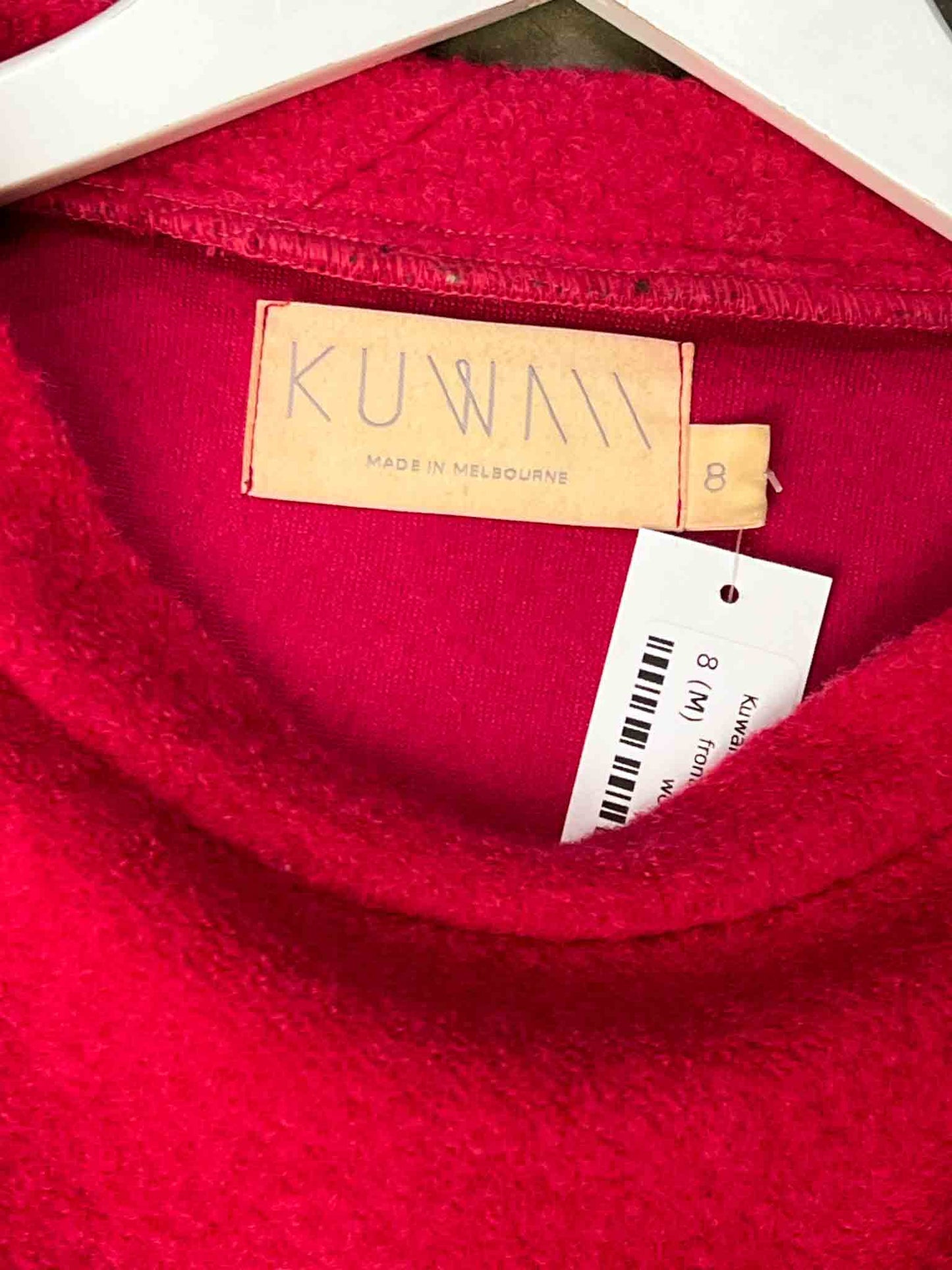 Size 8 (S) | Kuwaii Pink Wool Blend Oversized Jumper