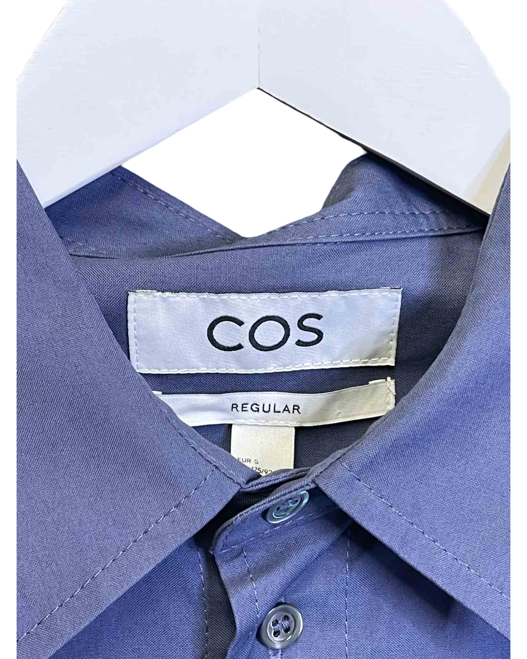 Size S | COS Mauve Cotton Button Up Shirt