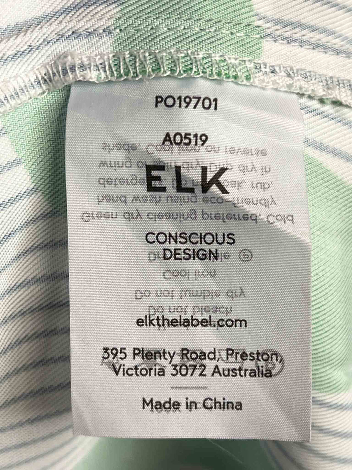 Size 20 (4XL) | Elk Squiggle Flowy Acetate Top
