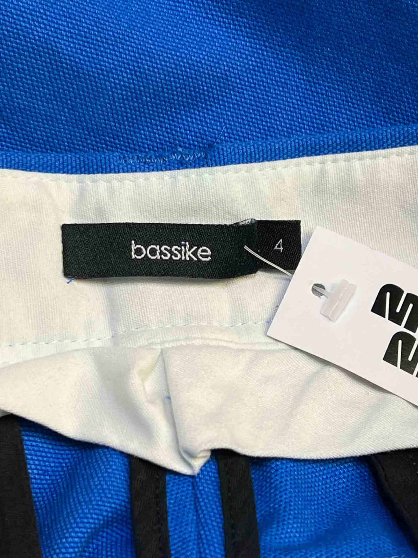 Size 4 (XXL) | Bassike Blue Bermuda Shorts