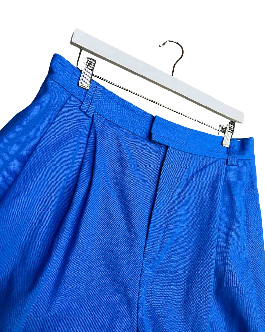 Size 4 (XXL) | Bassike Blue Bermuda Shorts