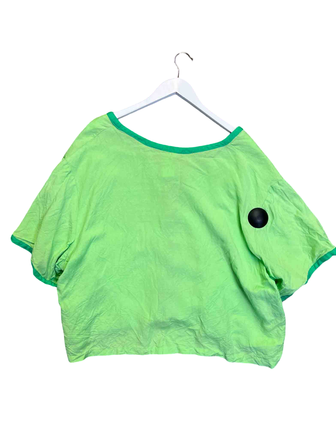 Size XXL | Variety Hour Linen Cropped Top