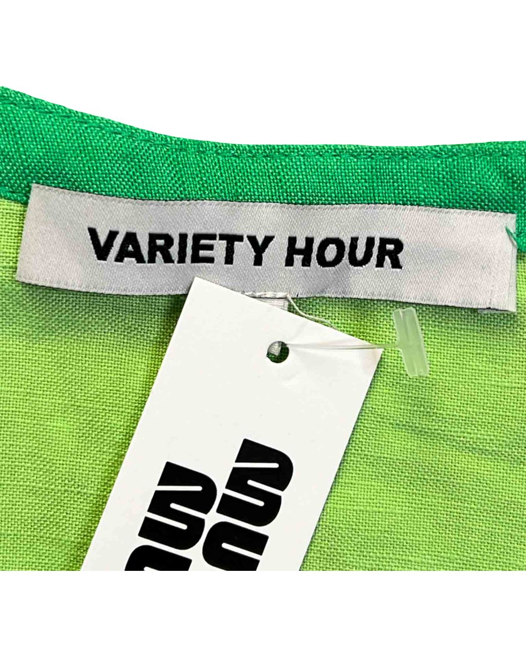 Size XXL | Variety Hour Linen Cropped Top