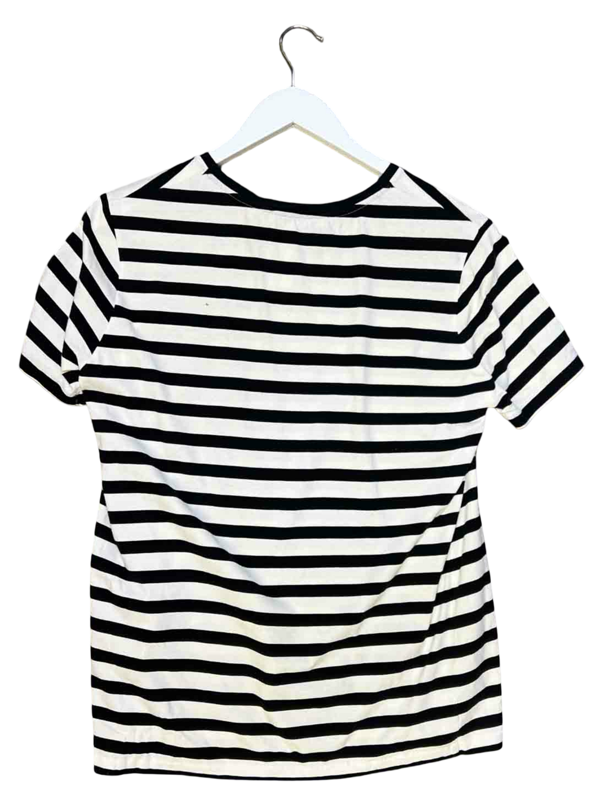 Size S | Acne Studios Black/White Cotton Striped T-shirt