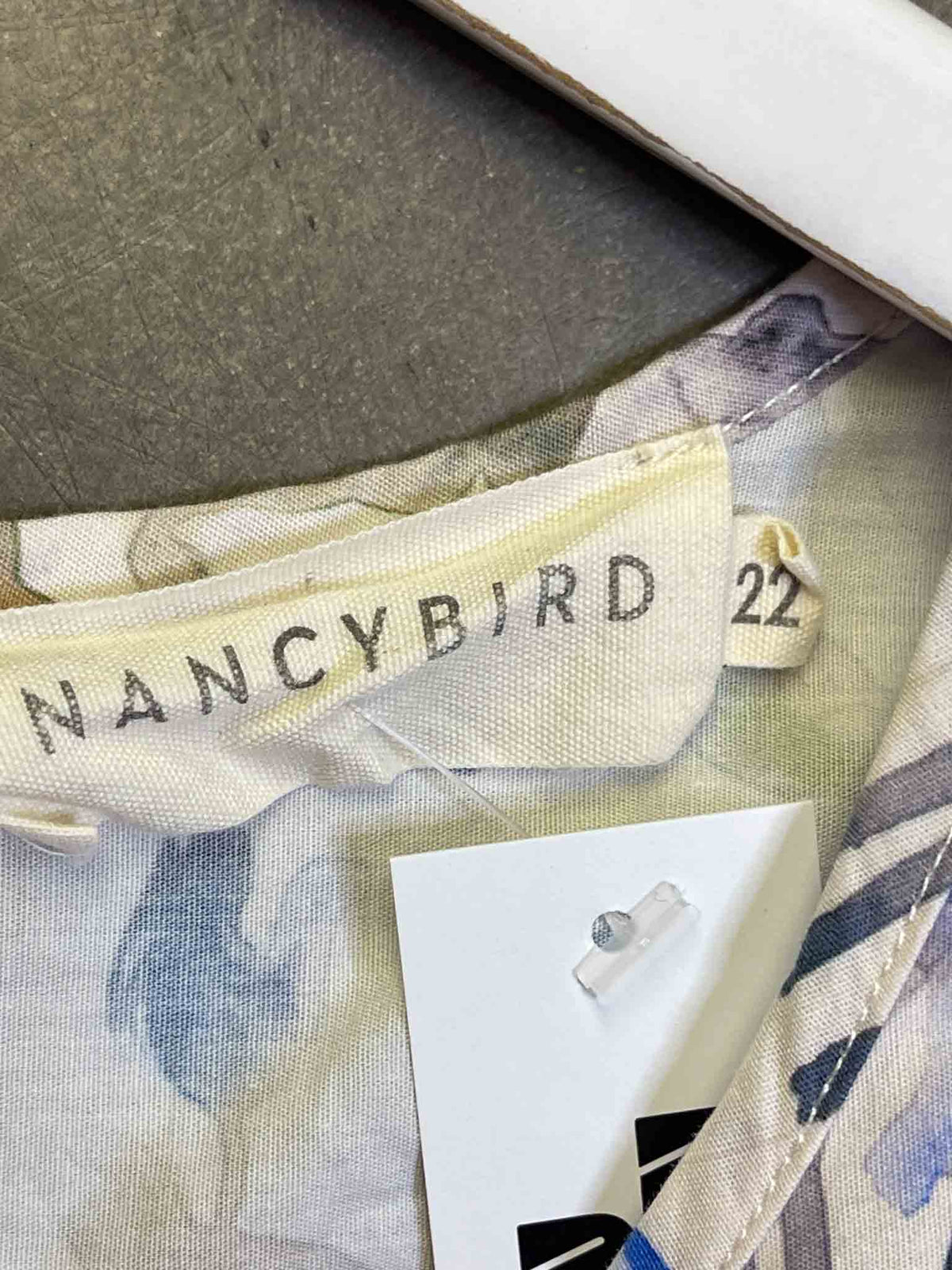 Size 22 (5XL) | Nancybird Zephyr Watercolour Floral Cotton Top