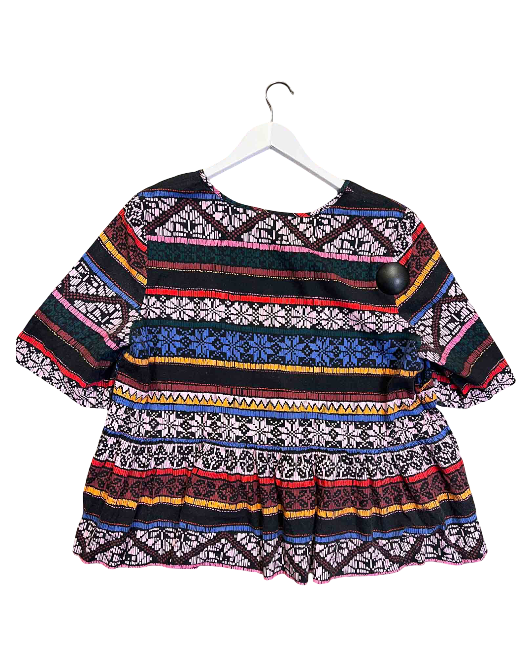 Size 5 (XXL) | Obus Flowy Viscose Print Top