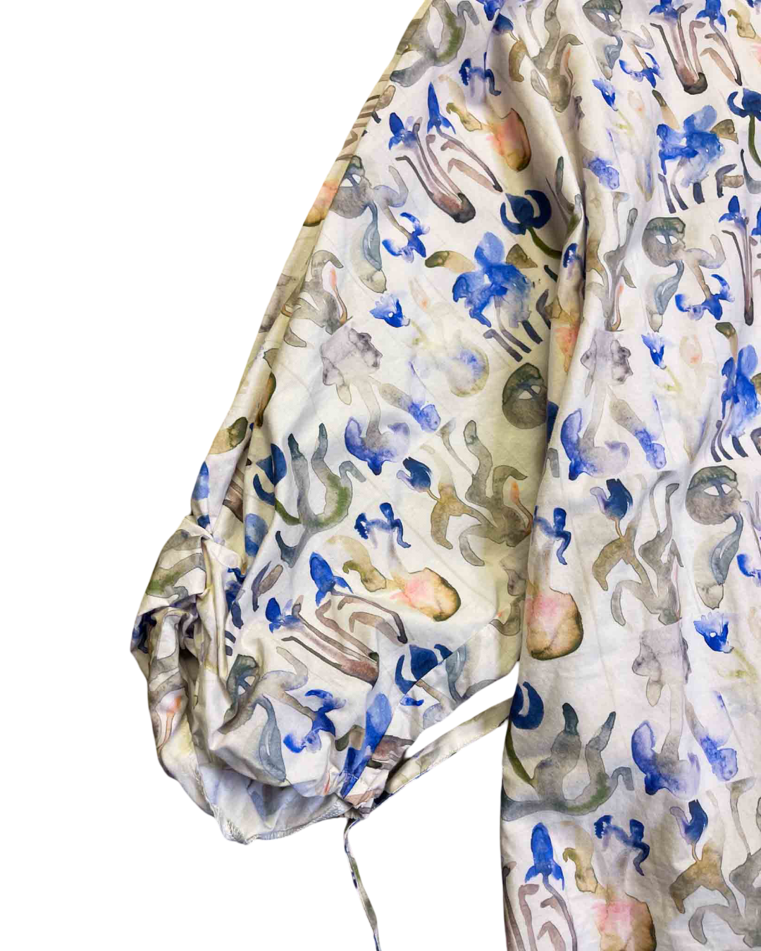 Size 22 (5XL) | Nancybird Zephyr Watercolour Floral Cotton Top