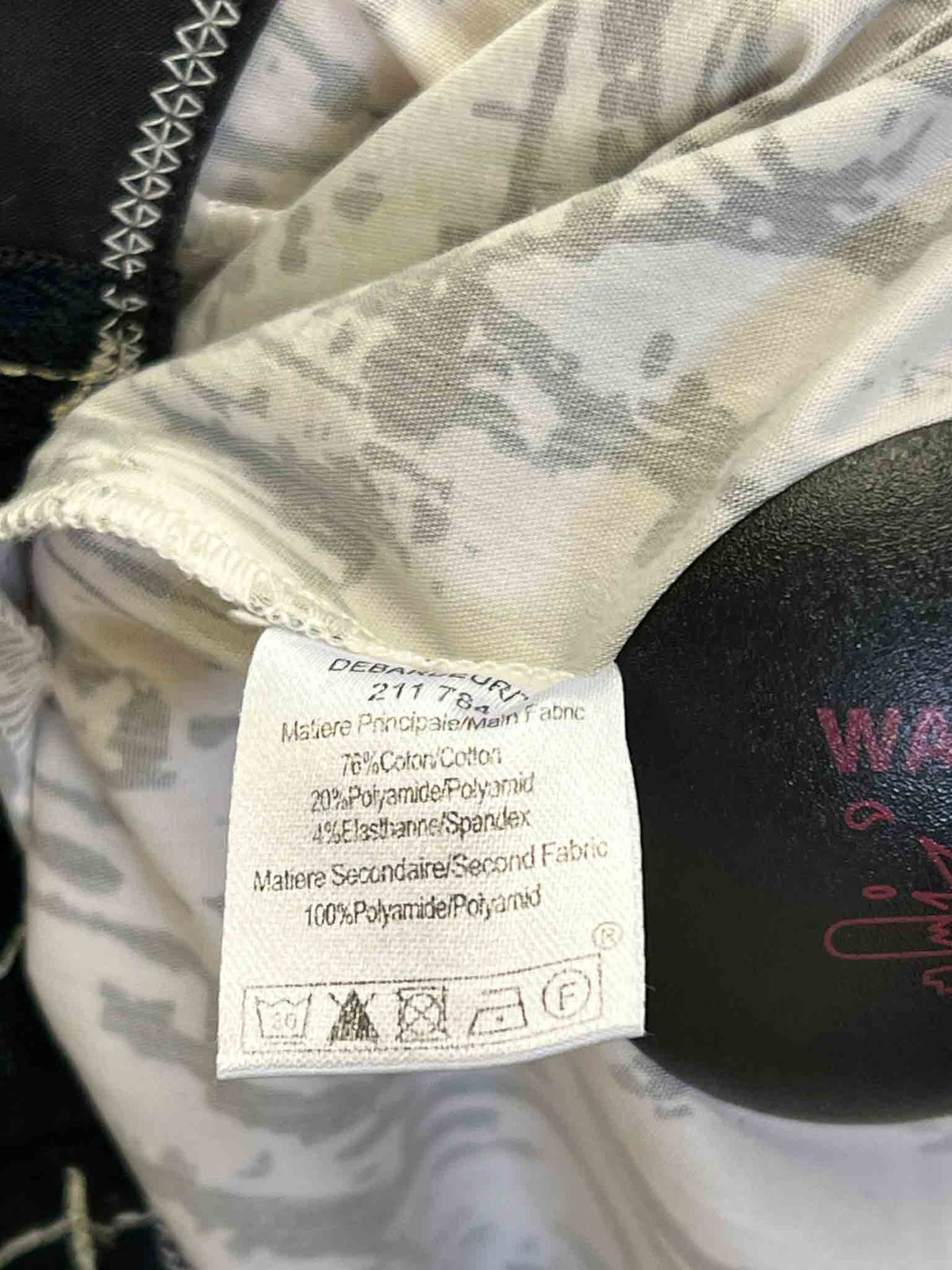 Size 42 (M) | All Beautiful by Enjoy Black/White Tank Top