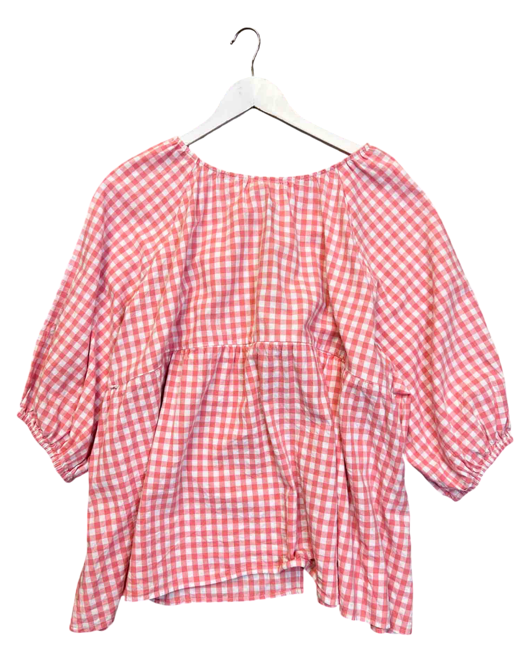 Size XXL | The Lullaby Club Pink Gingham To